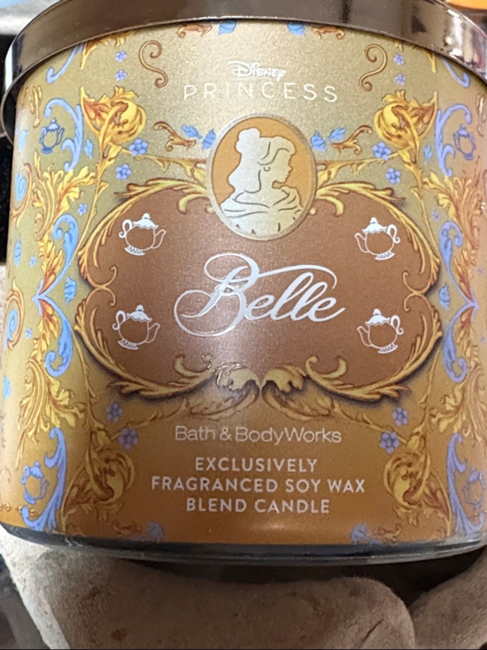 BBW Disney Princess Belle Soy Wax Candle -